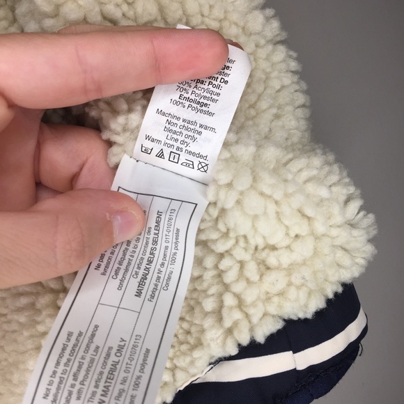 J. Crew Girls Excursion Quilted Vest In Stripe - Picture 6 of 7